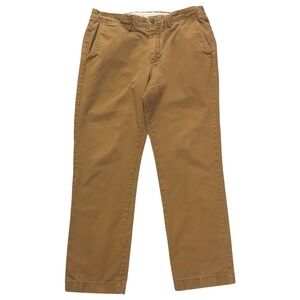 Mens J. Crew Broken In Chino Pants Khaki Tan Urban Slim Casual Comfortable